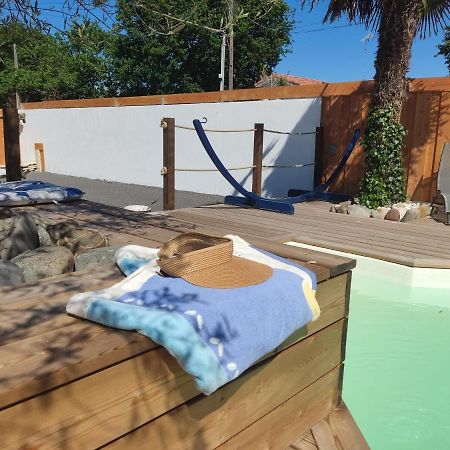 Cottage La Dune Avec Piscine Les Cigales Du Bassin A Gujan-Mestras Εξωτερικό φωτογραφία