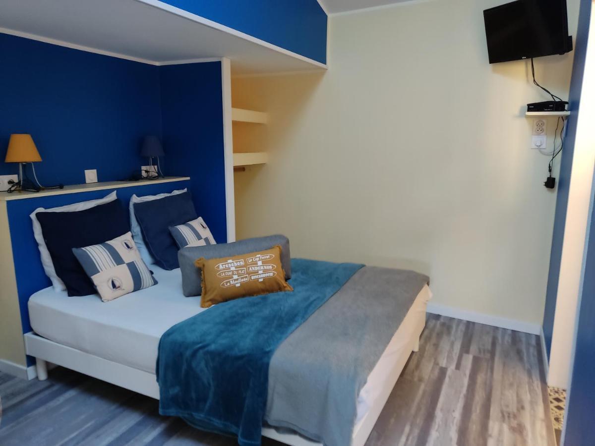 Cottage La Dune Avec Piscine Les Cigales Du Bassin A Gujan-Mestras Εξωτερικό φωτογραφία