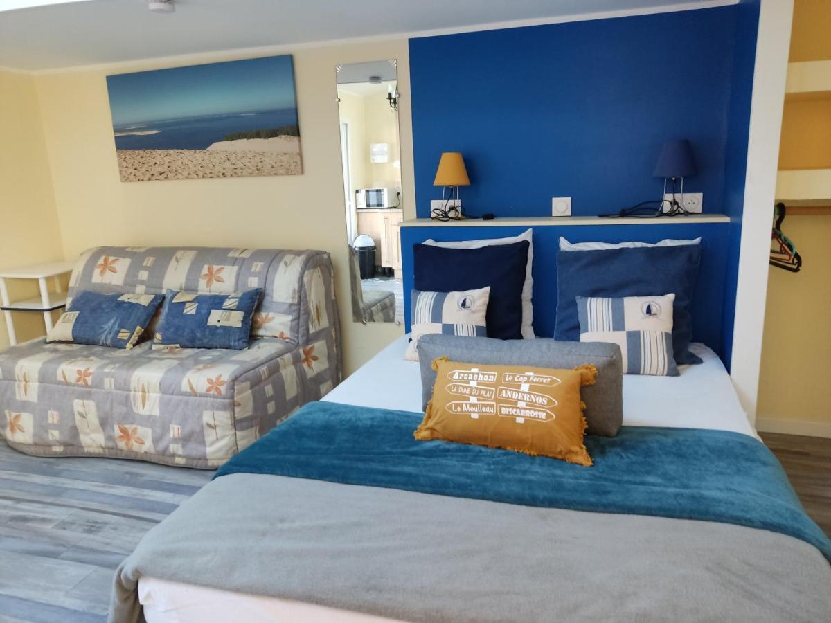 Cottage La Dune Avec Piscine Les Cigales Du Bassin A Gujan-Mestras Εξωτερικό φωτογραφία