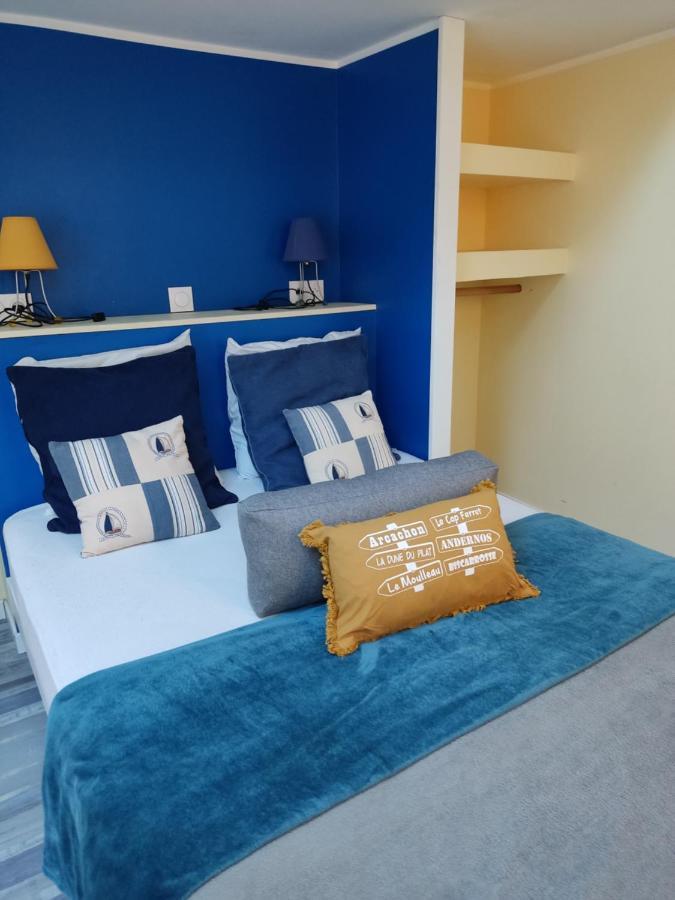 Cottage La Dune Avec Piscine Les Cigales Du Bassin A Gujan-Mestras Εξωτερικό φωτογραφία